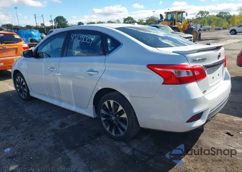 2017 Nissan Sentra Sr из США, поврежденный, VIN 3N1AB7AP8HY206495